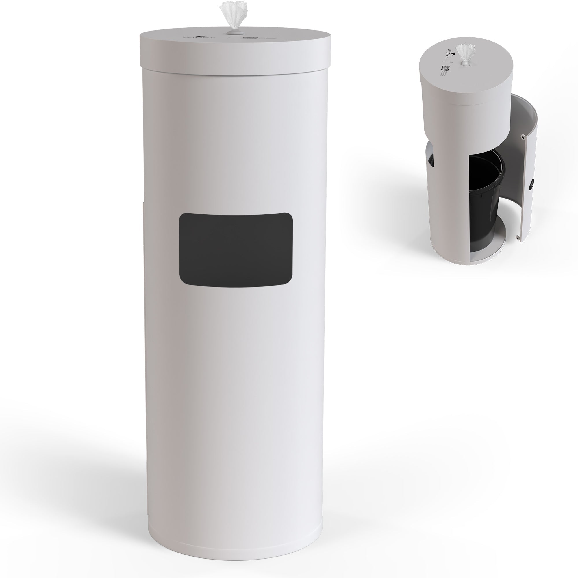 Stakt x Wipex Stainless Steel Bulk Wipes Free Standing Floor